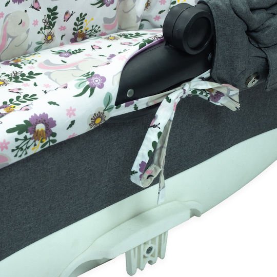 Kerstin Atmungsaktives Kinderwagenmatratze 38x80cm Rosa