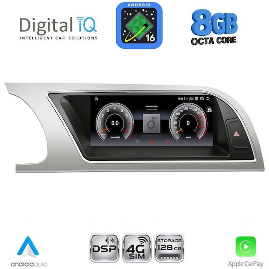 Digital Iq Tpg 16918_cpa 8.8inc Multimedia System Audi A4 Mod 2008-2012