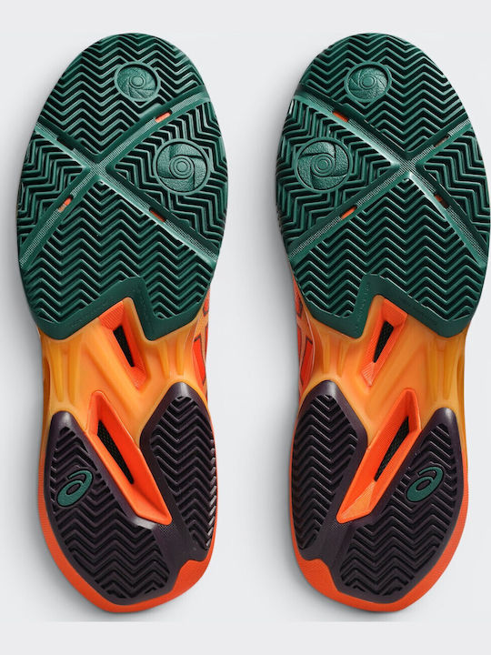 ASICS Sonicsmash Ff Männer Tennisschuhe Padel Orange