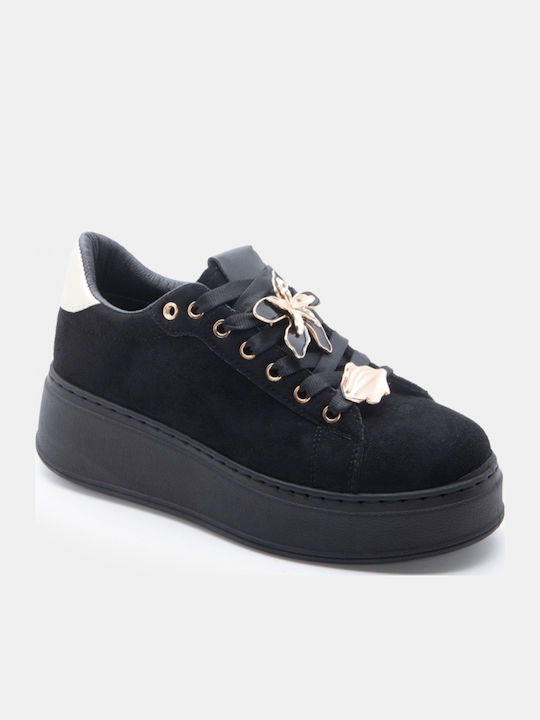 Women's Flatforms Sneakers Black