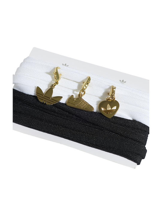 adidas Jewelace Kit Schnürsenkel & Gold Schuhanhänger Kv8032