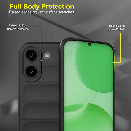 Orso Magic Shield Back Cover Silicon Negru (Poco X8 Pro Honor X8)