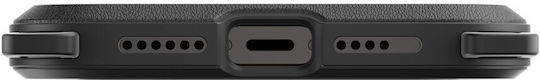 Mageasy Odyssey M With Lanyard Back Cover Silicone with Strap Black (iPhone 15 Pro Max)