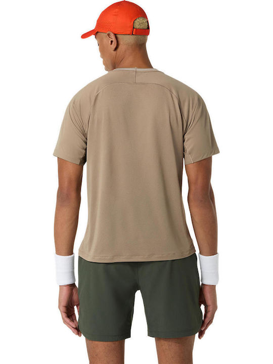 ASICS Tricou bărbătesc bej Game Ss 2041A379-200