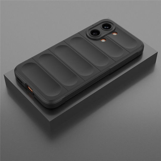Orso Magic Shield Silicone Back Cover Black for Poco X8 Pro Max