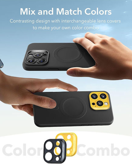 ESR Cloud Halolock Back Cover Plastic Negru (iPhone 16 Pro)