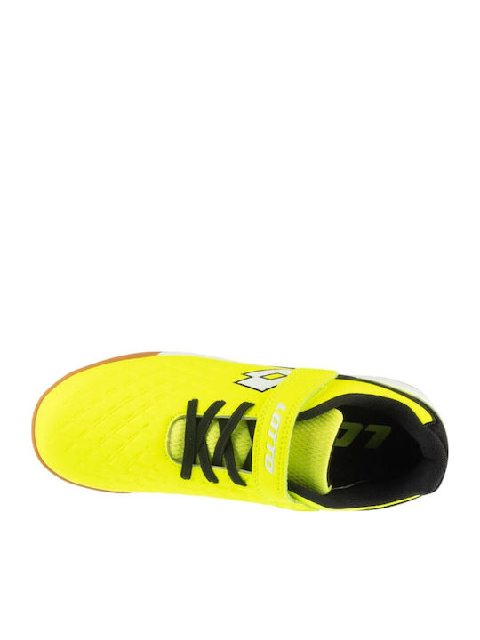 Dasher Kids Soccer Indoor Shoes Yellow