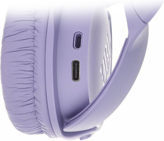 JBL Tune 520BT Wireless / Wired On Ear Headphones with 57 Hours Playing Time and Quick Charge Purple