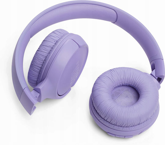 JBL Tune 520BT Wireless / Wired On Ear Headphones with 57 Hours Playing Time and Quick Charge Purple