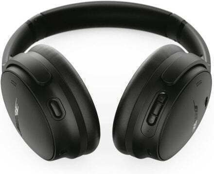 Bose QuietComfort Wireless / Wired Over Ear Headphones with 24 hours of Operation and Quick Charge Black