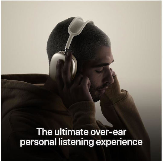 Apple AirPods Max (2024) Ασύρματα / Ενσύρματα Over Ear Ακουστικά με 20 ώρες Λειτουργίας και Quick Charge Midnight