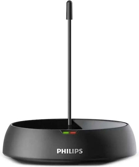 Philips SHC5200 Wireless / Wired On Ear Headphones with 14 Hours Playing Time Black