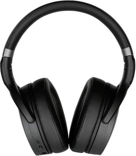Sennheiser HD 450BT Ασύρματα / Ενσύρματα Over Ear Ακουστικά με 30 ώρες Λειτουργίας και Quick Charge Μαύρα