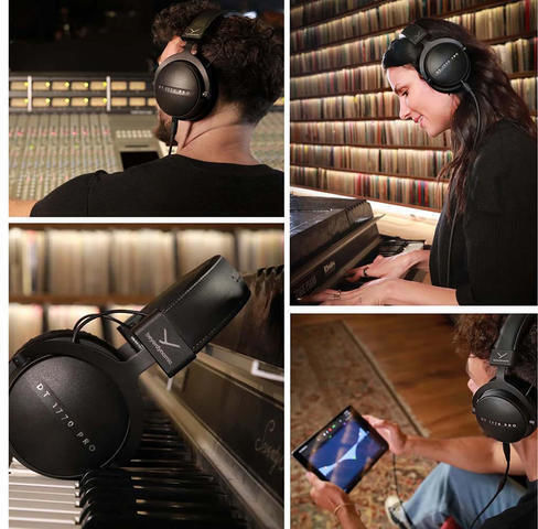 BeyerDynamic DT1770 Pro MKII Жични Over Ear Слушалки Черни