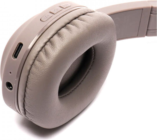 Hoco Charm W46 Bluetooth Wireless Over Ear Headphones with 20 hours of Operation Milky White