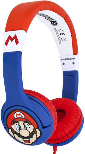 OTL Super Mario Kabelgebunden Kinder Am Ohr Kopfhörer Blau