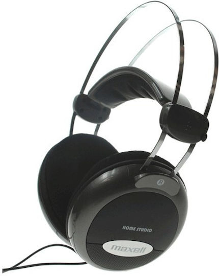 Maxell Home Studio Wireless / Wired On Ear Headphones with 24 hours of Operation Black