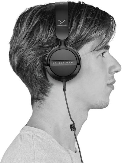 BeyerDynamic DT 275 Pro Ενσύρματα Over Ear Ακουστικά Μαύρα