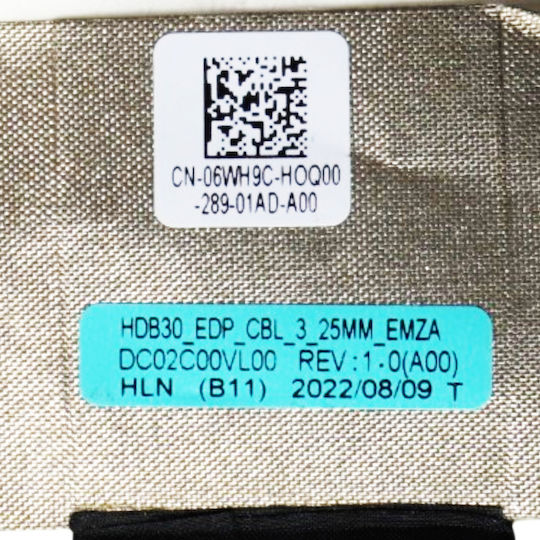 Καλωδιοταινία Οθόνης για Laptop Dell Latitude 7330 E7330