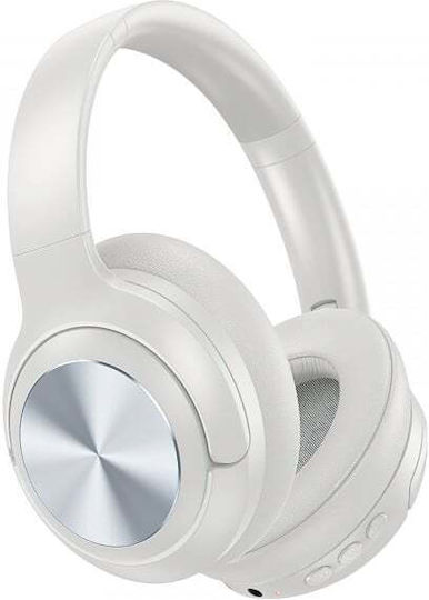 Hoco W54 Ασύρματα / Ενσύρματα Over Ear Ακουστικά με 30 ώρες Λειτουργίας Γκρι