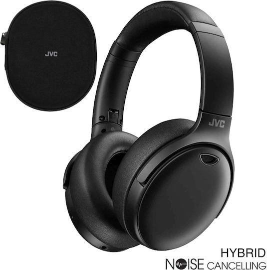 JVC HA-S100N Безжични Bluetooth Over Ear Слушалки с 25 часа Работа Черни