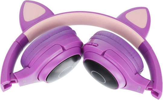 XY-203 Kabellose Bluetooth Am Ohr Kopfhörer mit 7 Stunden Betriebszeit Lila