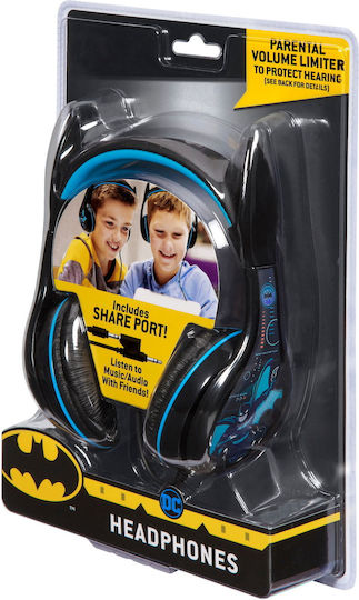 eKids Batman Kabelgebunden Kinder Am Ohr Kopfhörer Hellblau
