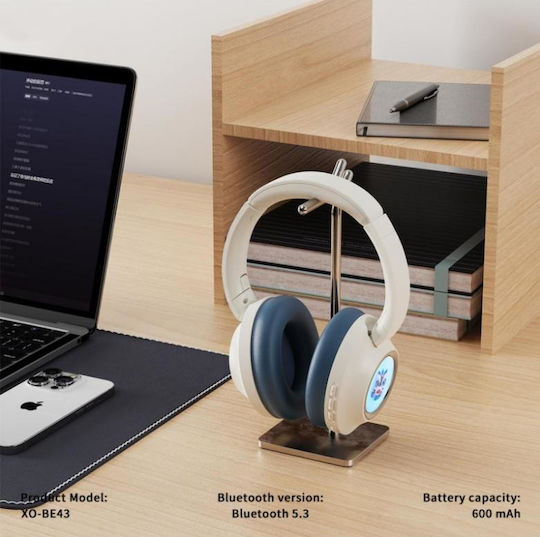 XO Wireless / Wired Over Ear Headphones with 4.5 hours of Operation Green