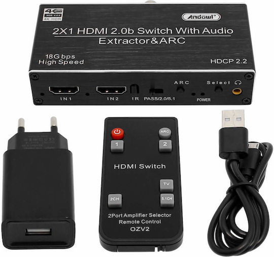 Andowl Q-HD450 HDMI Switch