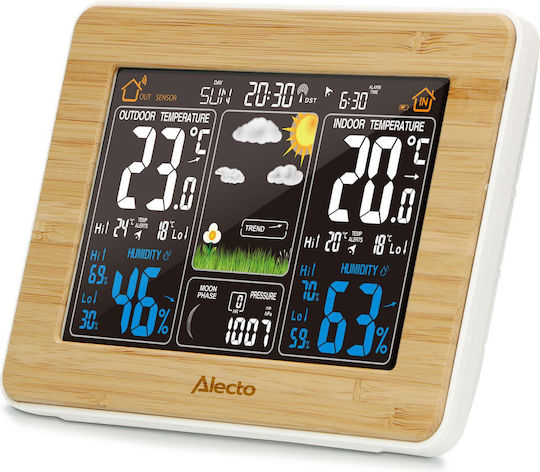 Alecto WS-1560 Kabelloser Digital Wetterstation Tischplatte
