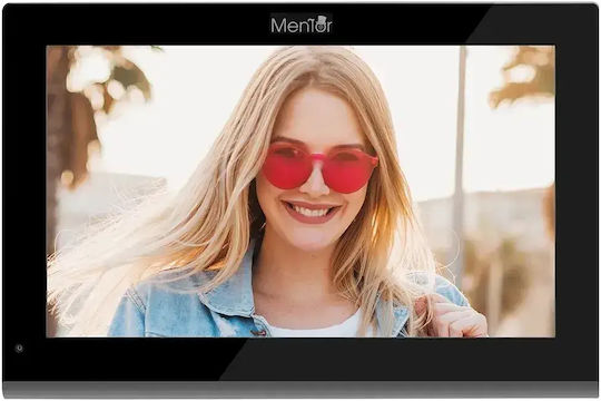 Smart Video Interfon Mentor Svk4103b 4 Fire Wi-Fi Card Pin Tuya App 10 Inch Ips Dvr Ahd 2mp Ik07 Negru