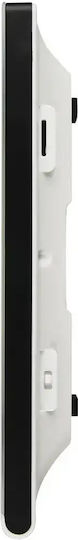 Smart Video Interfon Mentor Svk4102w 4 Fire Wi-Fi Card Pin Tuya App 10 Inch Ips Dvr Fhd 2mp Ip66 Alb