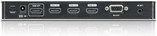 Aten VS481B UHD HDMI Switch 3 intrări/1 ieșire Splitter HDMI