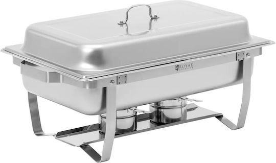 Încălzitor De Mâncare Bain Marie Paste Gn 1/1 7,5 L Oțel Set 6 Bucăți