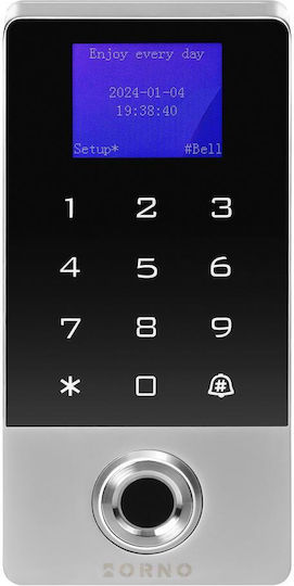 Orno Elektronische Schlösser Touchscreen Bildschirm Karten Schlüssel Erkennung Nähe Fingerabdruck Wi-Fi Ip68 1 Relais 3a Powered By Tuya