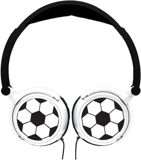 Lexibook HP015 Football Wired On Ear Headphones Blue / Red