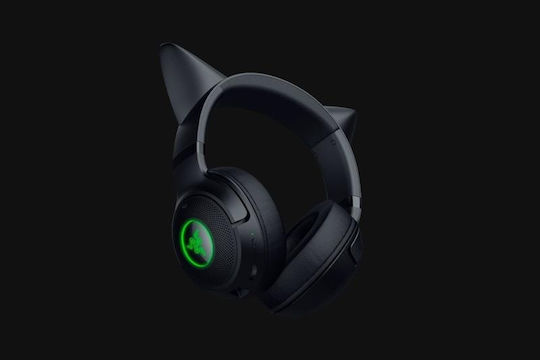 Razer Kraken Kitty V2 Безжични / Жични Over Ear Слушалки с 40 часа Работа Черни