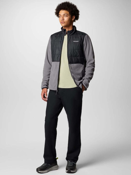 Basin Butte Men's Fleece Jacket Grey