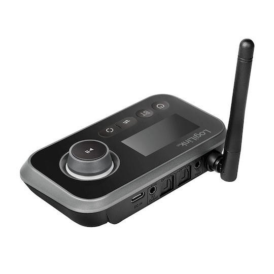 LogiLink Bluetooth 5.0 Empfänger / Sender mit 3,5 mm Klinke und Optisch