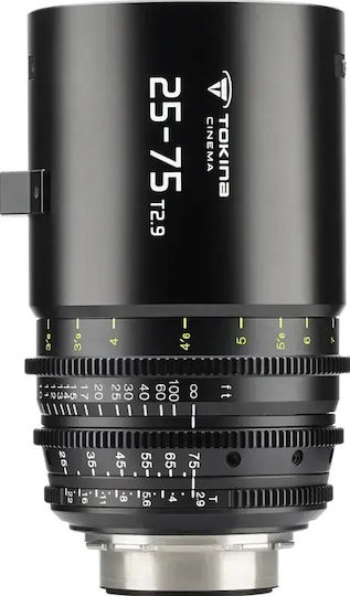 Tokina Obiectiv Foto Crop 25-75mm T2.9 Pentru Montaj Canon EF-M Negru