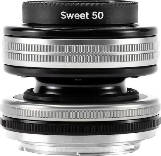 Lensbaby Obiectiv Foto Cadru Complet Composer Pro II cu Sweet 50 Optic Standard / Tilt-Shift pentru Montaj Nikon F Negru