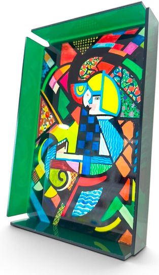 Plexilab Plexilab Dekorative Tablett Rechteckig 14x21cm