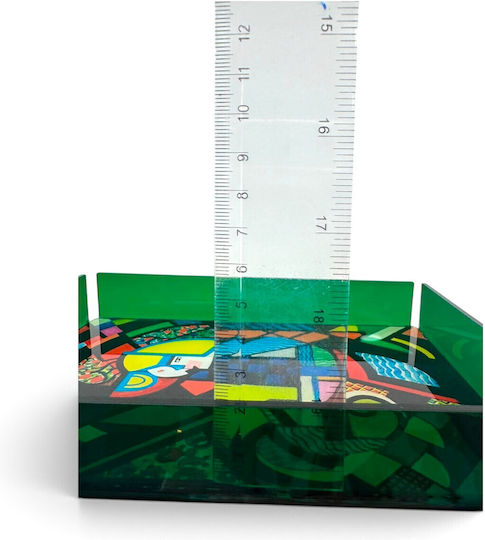 Plexilab Διακοσμητικός Δίσκος Ορθογώνιος 14x21cm