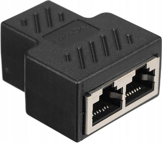 Lanberg Ethernet Мрежови Сплитер ADS-RJ45-2RJ45-OS RJ45 1 Брой