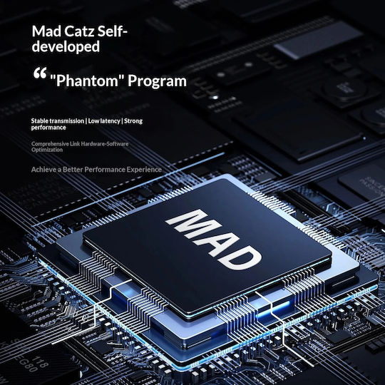 Madlions M3 Pro Ασύρματο Gaming Ποντίκι Λευκό