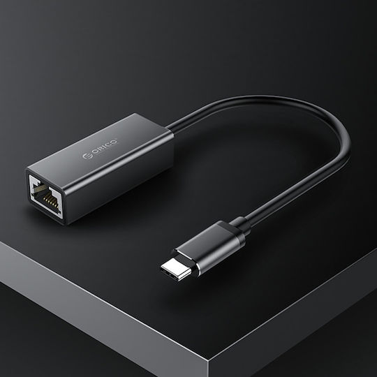 Orico Xc-r45-v1 Usb-c To Rj45 Gigabit Ethernet 1 Gbps Network Adapter Black 6942227180629
