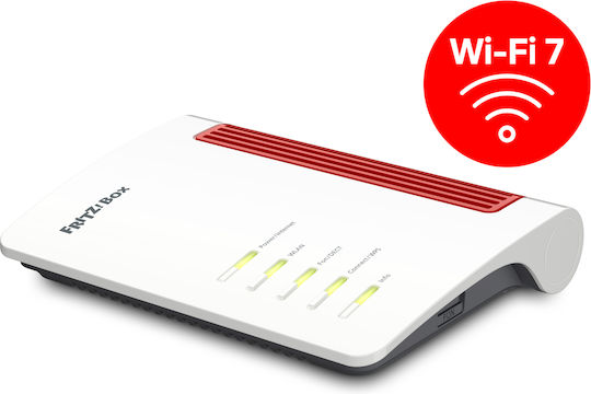 AVM FRITZ!Box 4630 Безжичен Рутер Wi-Fi 7 с 3 Порта 2.5 Gigabit
