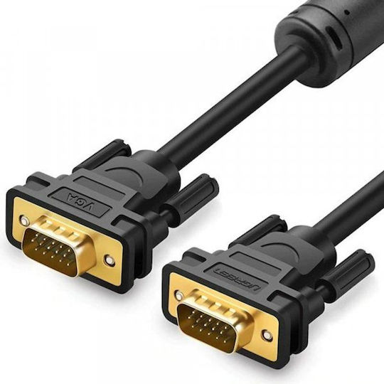 Ugreen Cable VGA male - VGA male Μαύρο 10m 11633