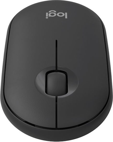 Logitech Pebble M350s Ασύρματο Bluetooth Ποντίκι Graphite