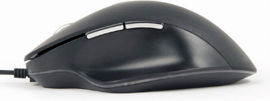 Gembird MUS-6B-02 Verkabelt Ergonomisch Maus Schwarz